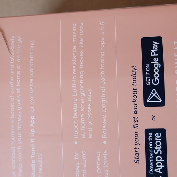 💜Tone It Up Toning Ropes 2pcs - Picture 7 of 7